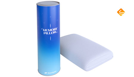 Beautyson Подушка Memory Gel Tube 60х40